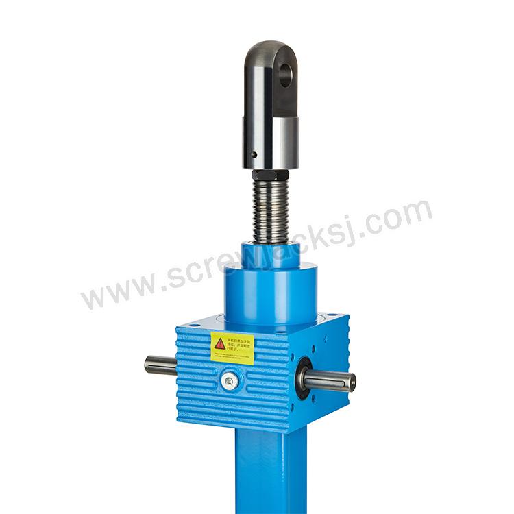 worm gear ball screw jack upright