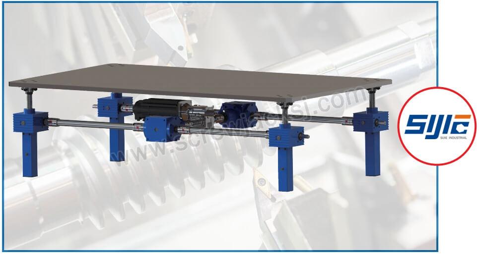 How to use the electric screw jack system correctly?